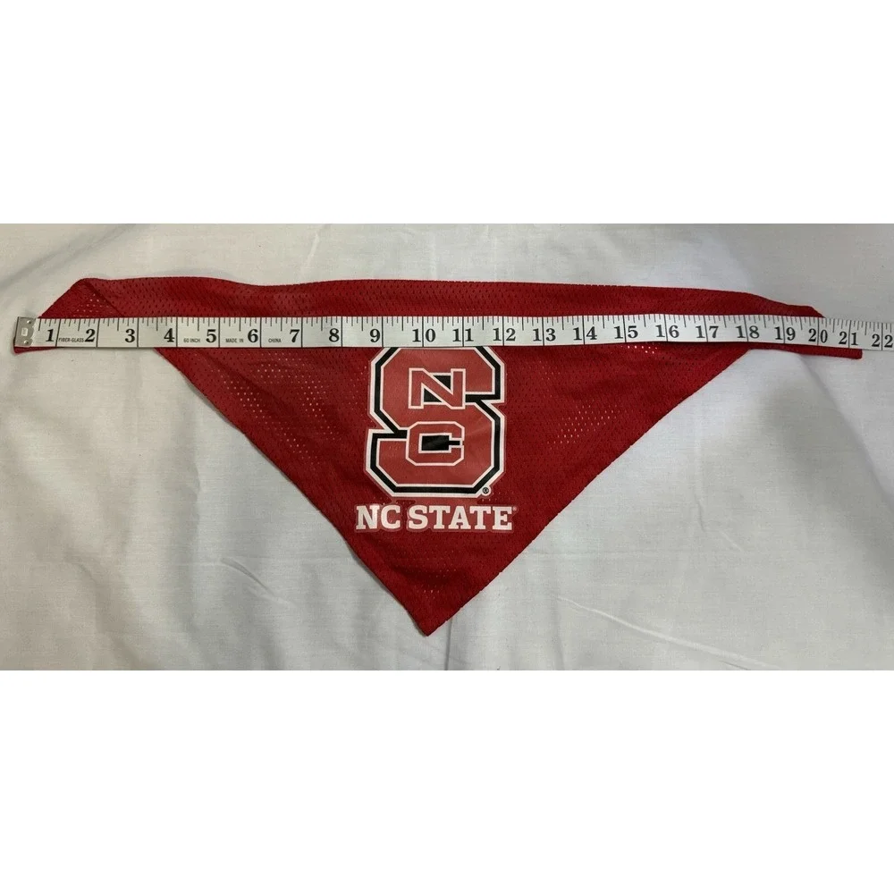 NC State Wolfpack Pet Mesh Bandana Size Large 18